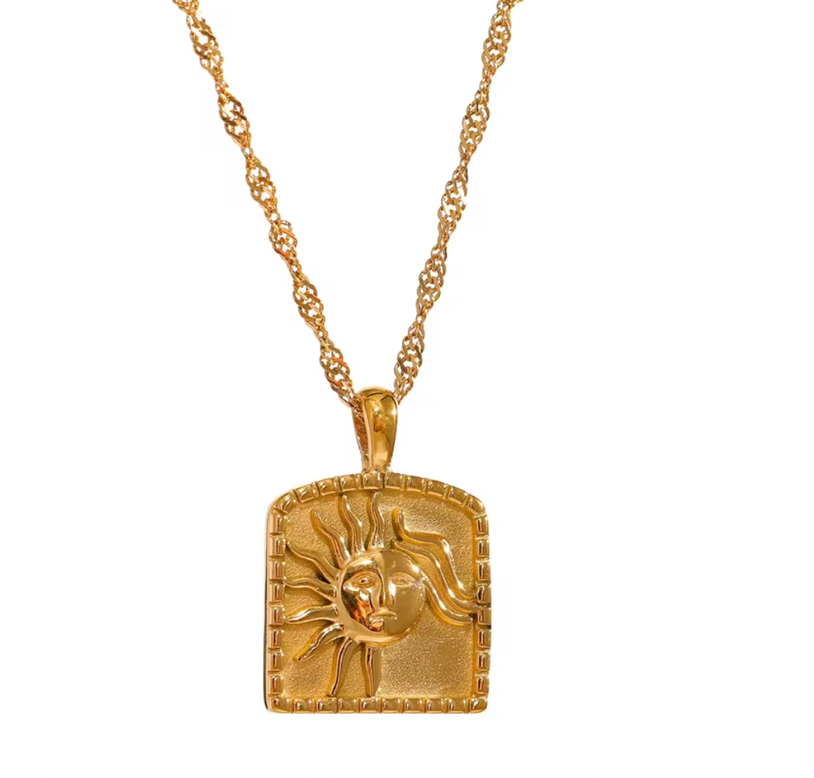 Élan Jewellery – Signature Sun Pendant Necklace