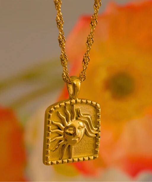 Élan Jewellery – Signature Sun Pendant Necklace